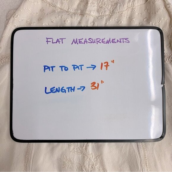 Vintage Y2K Meadow Lane Cream Embroidered Babydoll Spaghetti Strap Tank Top M - Picture 5 of 13